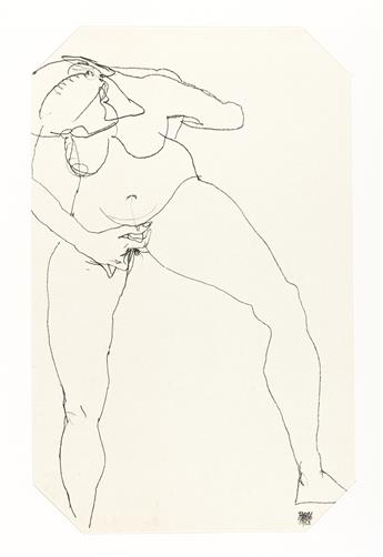 SCHIELE, EGON. Egon Schiele 1890-1918.